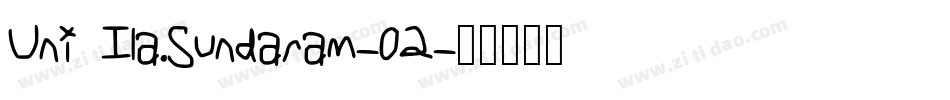 Uni Ila.Sundaram-02字体转换